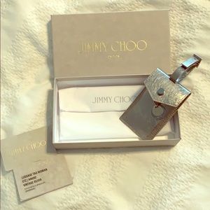 Jimmy Choo luggage tag